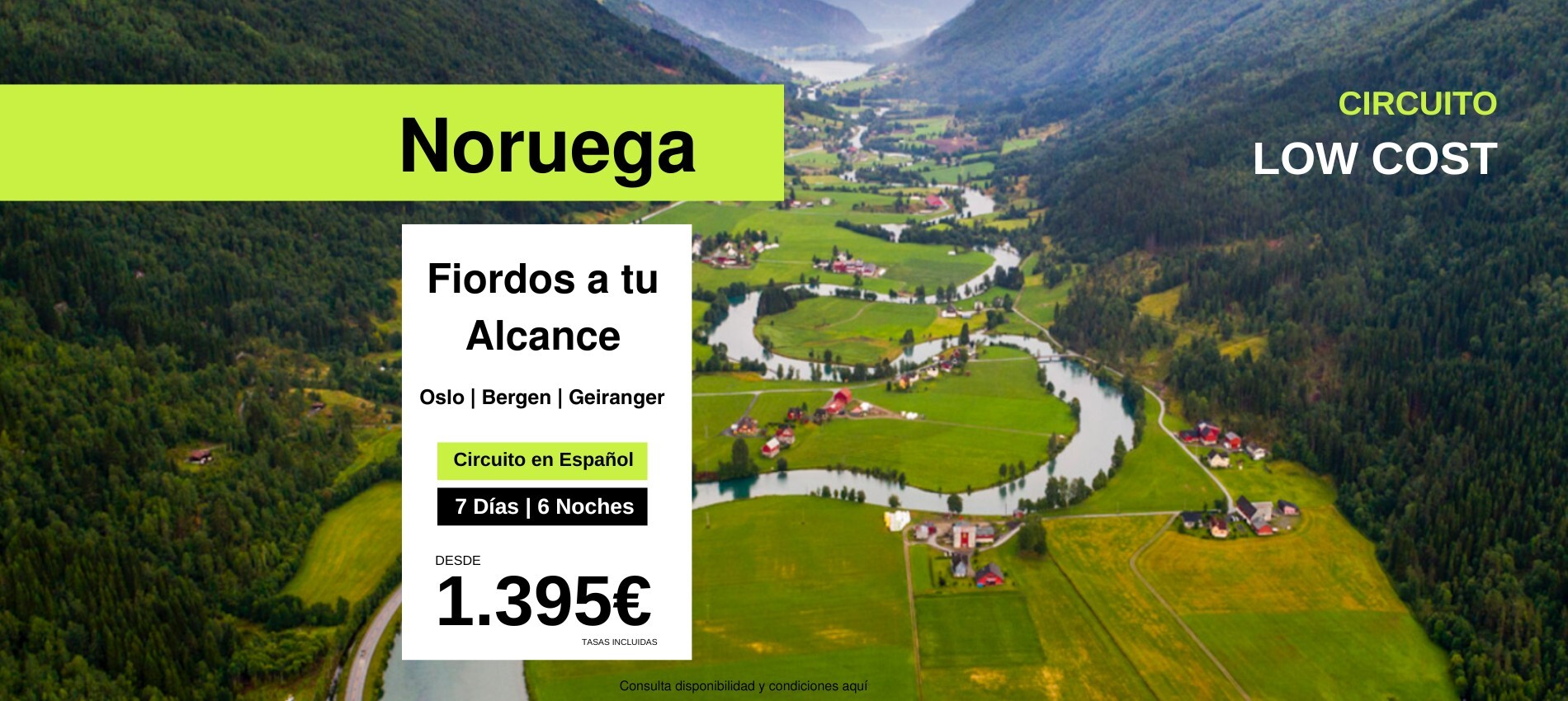 Fiordos a tu alcance